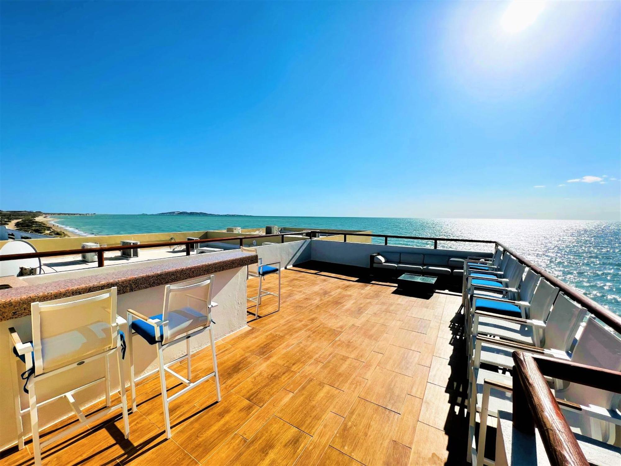 Rocky Point - Ocean Front - King - Suites - Sleeps12 - Gated - Pools Wi-Fi Bahia La Choya エクステリア 写真